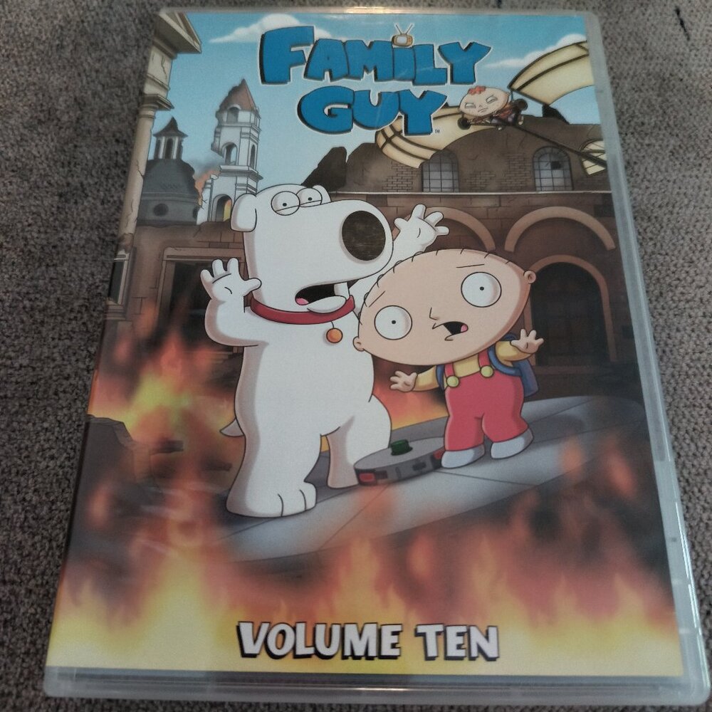 FAMILY GUY VOLUME TEN 3 DVD SET SERIES